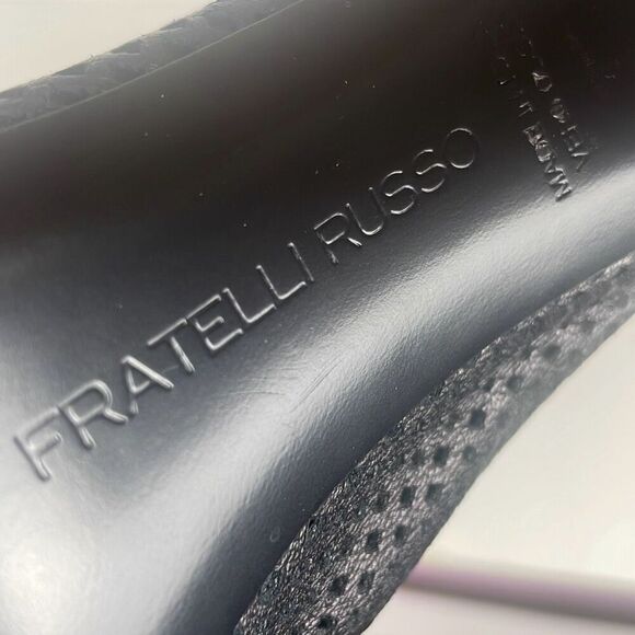 Unique Designer Perforated Leather Ankle Booties 37 - Picture 12 of 13